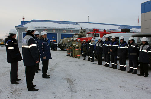 Готовность к паводку Омских газовиков