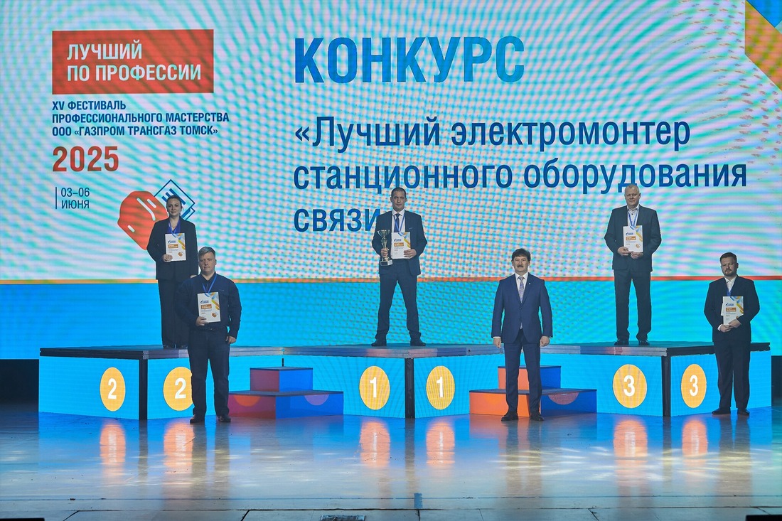Победители конкурса «Лучший электромонтёр станционного оборудования связи»