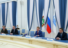 Нелли Соловьева, Андрей Ащеулов, Владислав Бородин и Александр Карлов (слева направо).