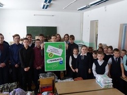 Работники Сковородинского ЛПУМГ в рамках экологической акции рассказали школьникам о роли переработки отходов и бережном отношении к природе