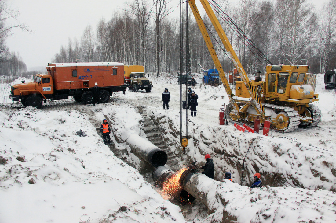 Ремонт магистрального газопровода