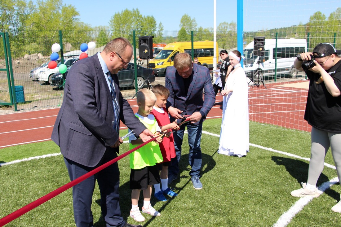 Стадион в г. Сковородино Амурской области открыт в рамках проекта «Газпром — детям»