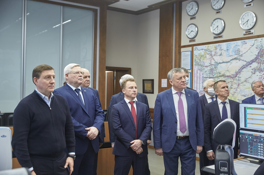 Первый заместитель председателя Совета Федерации Андрей Турчак посетил диспетчерскую ООО «Газпром трансгаз Томск»