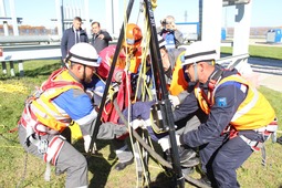 Эксперты проверили готовность формирования к проведению аварийно-спасательных работ