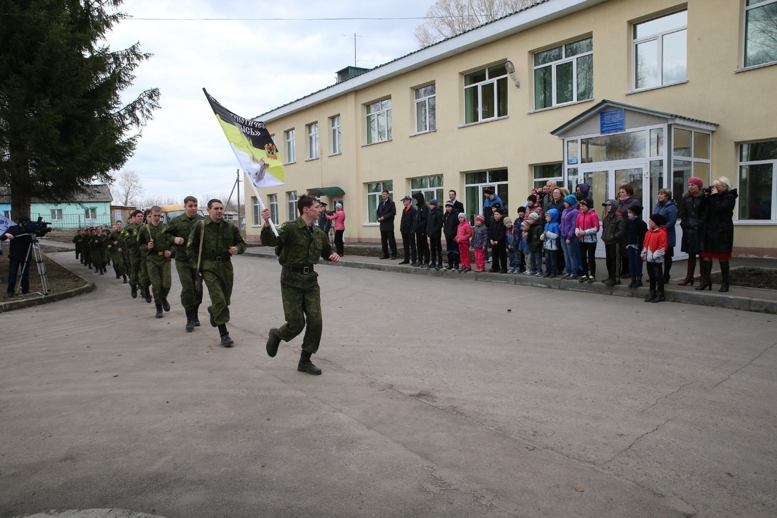 Показательная программа Военно-спортивного клуба «Рысь».