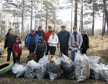 В реликтовой роще Иркутска наведен порядок