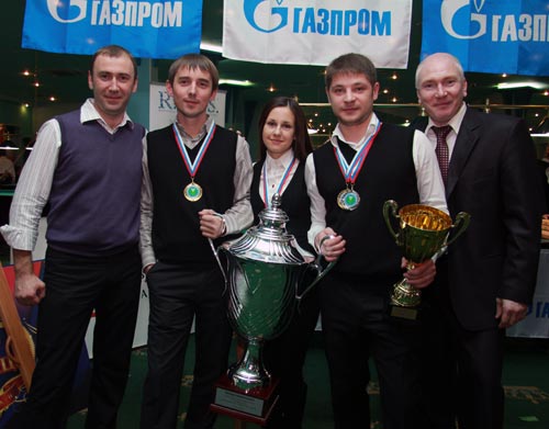 Чемпионы по бильярду